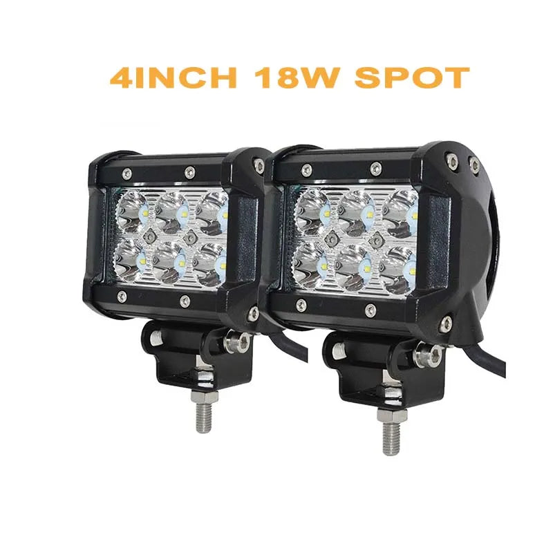 18W 108W LED Light Bar Driving