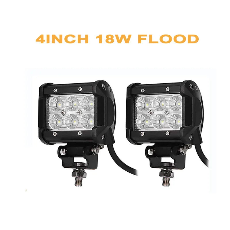 18W 108W LED Light Bar Driving