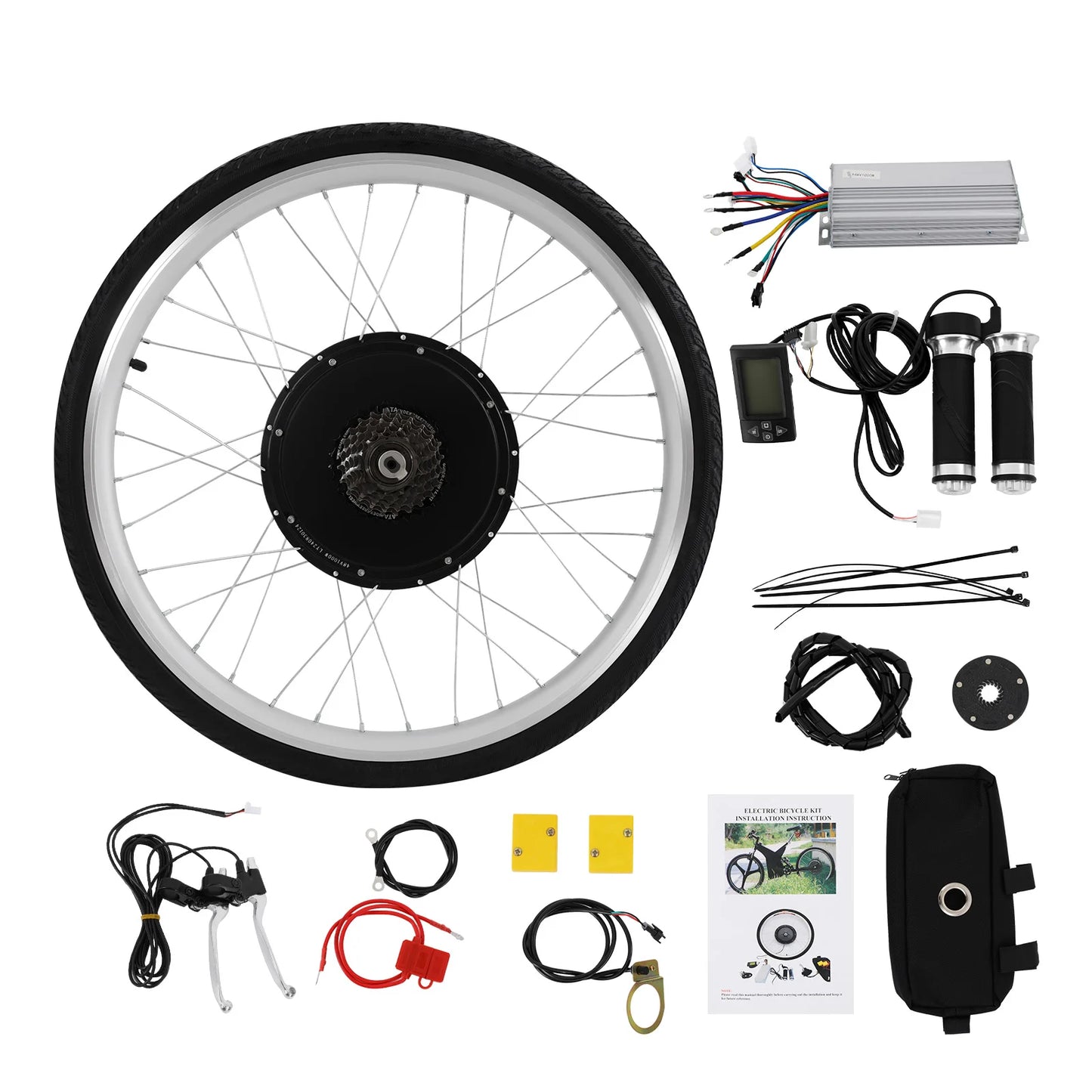 48V 1000W Conversion Kit Hinterrad 50KMH 26INCH